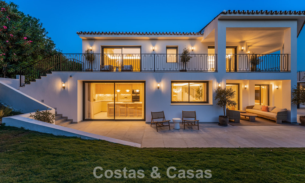 Luxueus gerenoveerd villa met zeezicht te koop aan Marbella’s Golden Mile 786883