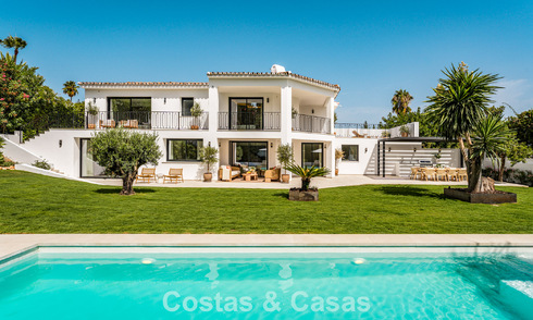 Luxueus gerenoveerd villa met zeezicht te koop aan Marbella’s Golden Mile 786894