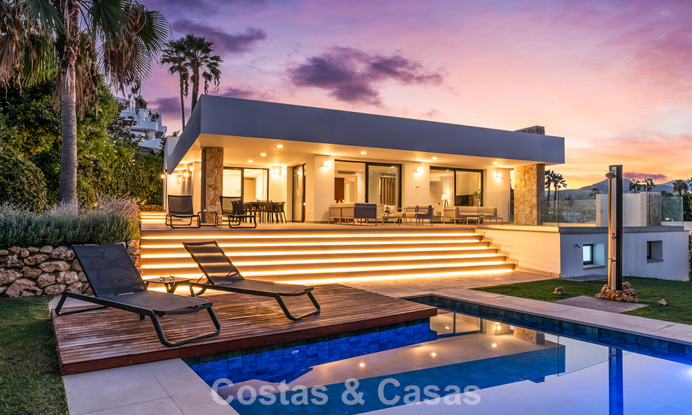 Moderne-mediterrane luxevilla te koop dicht bij alle voorzieningen in Guadalmina en San Pedro, Marbella 786843
