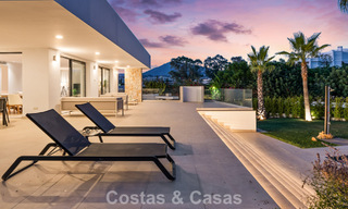 Moderne-mediterrane luxevilla te koop dicht bij alle voorzieningen in Guadalmina en San Pedro, Marbella 786844 
