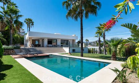 Moderne-mediterrane luxevilla te koop dicht bij alle voorzieningen in Guadalmina en San Pedro, Marbella 786879