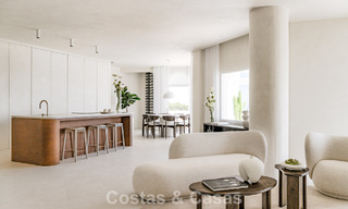 Eigentijds gerenoveerd Penthouse met privézwembad en panoramisch zeezicht te koop op Marbella’s Golden Mile 787006 