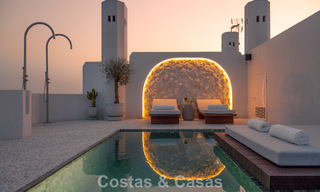 Eigentijds gerenoveerd Penthouse met privézwembad en panoramisch zeezicht te koop op Marbella’s Golden Mile 787011 