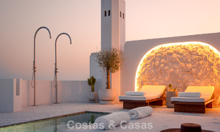 Eigentijds gerenoveerd Penthouse met privézwembad en panoramisch zeezicht te koop op Marbella’s Golden Mile 787012 
