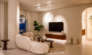 Eigentijds gerenoveerd Penthouse met privézwembad en panoramisch zeezicht te koop op Marbella’s Golden Mile 787014 