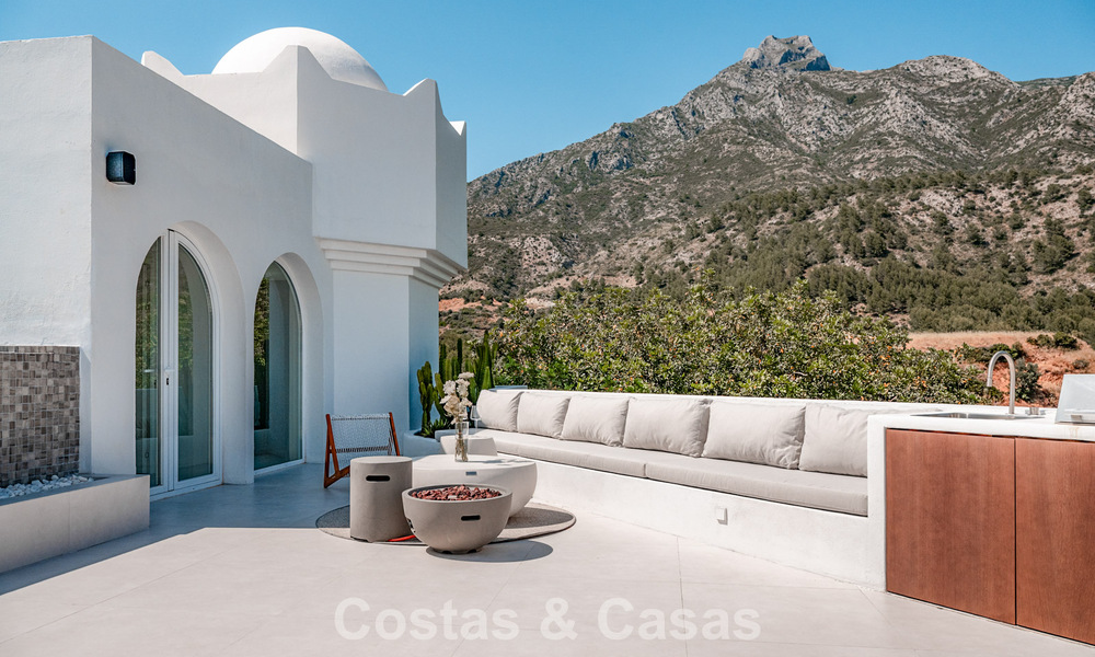 Eigentijds gerenoveerd Penthouse met privézwembad en panoramisch zeezicht te koop op Marbella’s Golden Mile 787020