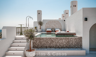 Eigentijds gerenoveerd Penthouse met privézwembad en panoramisch zeezicht te koop op Marbella’s Golden Mile 787021 
