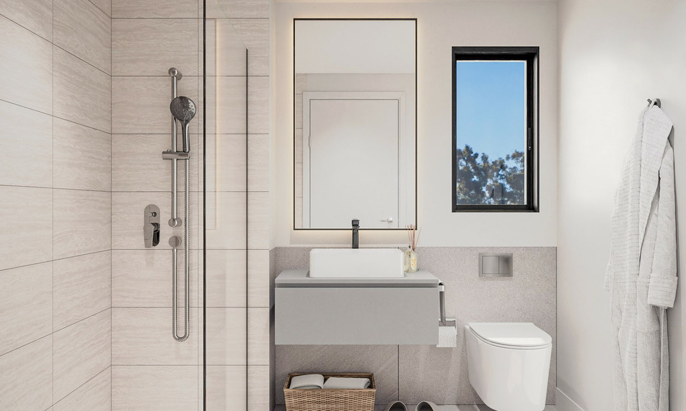 Lancering! Off-plan, innovatieve appartementen te koop met zeezicht in de heuvels van Marbella Oost 787034