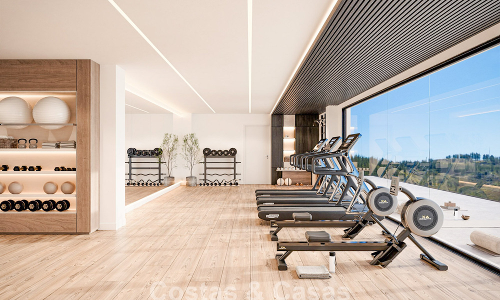 Lancering! Off-plan, innovatieve appartementen te koop met zeezicht in de heuvels van Marbella Oost 787037