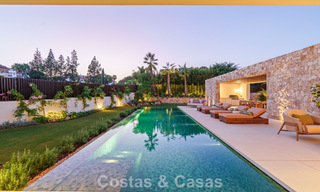 Geavanceerde luxevilla te koop in een rustige woonwijk op de Golden Mile van Marbella 787213 