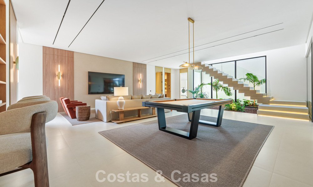 Geavanceerde luxevilla te koop in een rustige woonwijk op de Golden Mile van Marbella 787237