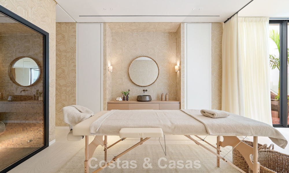 Geavanceerde luxevilla te koop in een rustige woonwijk op de Golden Mile van Marbella 787248