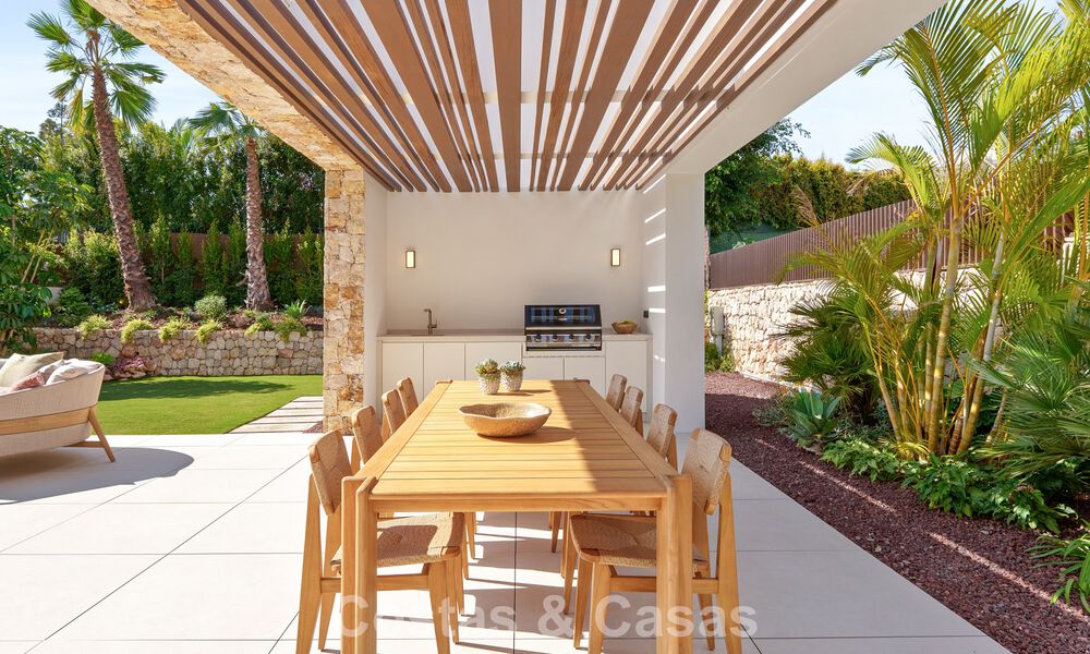 Geavanceerde luxevilla te koop in een rustige woonwijk op de Golden Mile van Marbella 787261