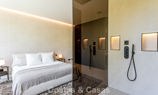 Exclusieve schakelvilla met zeezicht te koop in een vooruitstrevend complex met 24-uursbewaking op Marbella’s Golden Mile 787289 