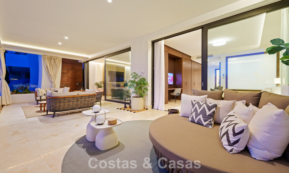 Luxe duplex appartement met zeezicht te koop in een eersteklas Sierra Blanca complex op Marbella’s Golden Mile 787551