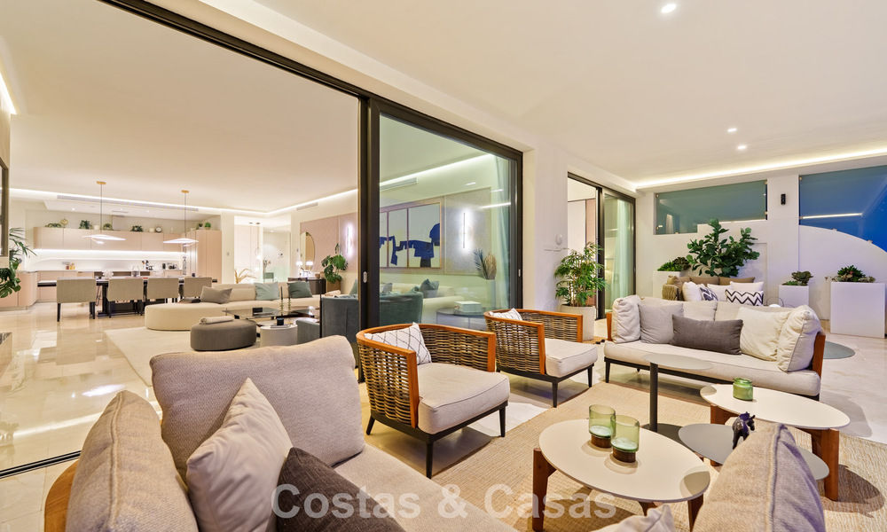 Luxe duplex appartement met zeezicht te koop in een eersteklas Sierra Blanca complex op Marbella’s Golden Mile 787552