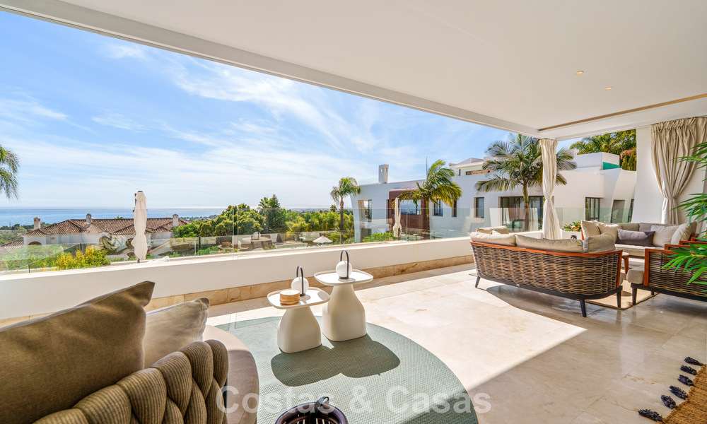 Luxe duplex appartement met zeezicht te koop in een eersteklas Sierra Blanca complex op Marbella’s Golden Mile 787554