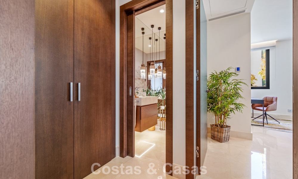 Luxe duplex appartement met zeezicht te koop in een eersteklas Sierra Blanca complex op Marbella’s Golden Mile 787573