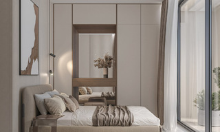 Exclusieve, off-plan designvilla’s met avant-garde architectuur te koop op 200m van het strand in Mijas Costa 787477 