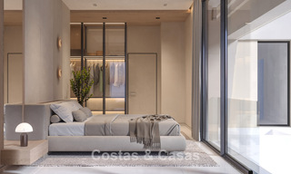 Exclusieve, off-plan designvilla’s met avant-garde architectuur te koop op 200m van het strand in Mijas Costa 787491 