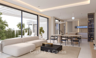 Exclusieve, off-plan designvilla’s met avant-garde architectuur te koop op 200m van het strand in Mijas Costa 787498 