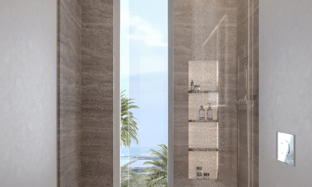 Exclusieve, off-plan designvilla’s met avant-garde architectuur te koop op 200m van het strand in Mijas Costa 787505
