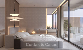 Exclusieve, off-plan designvilla’s met avant-garde architectuur te koop op 200m van het strand in Mijas Costa 787509 