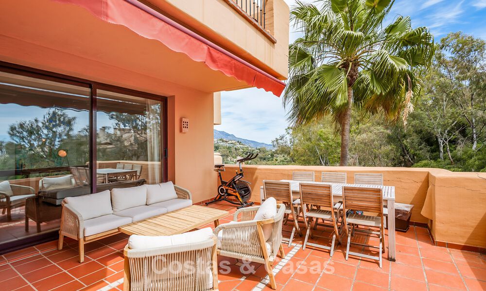 Instapklaar, ruim appartement met zeezicht te koop in Benahavis - Marbella 787875