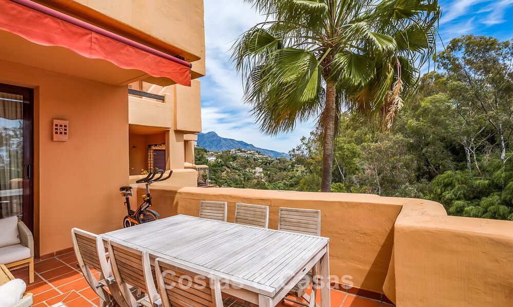 Instapklaar, ruim appartement met zeezicht te koop in Benahavis - Marbella 787876