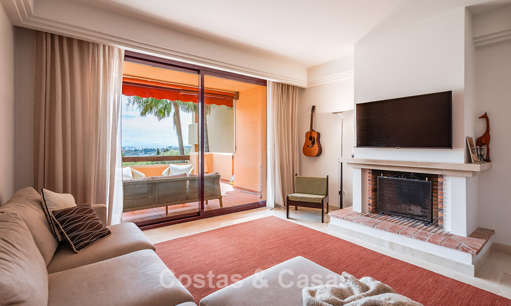 Instapklaar, ruim appartement met zeezicht te koop in Benahavis - Marbella 787882