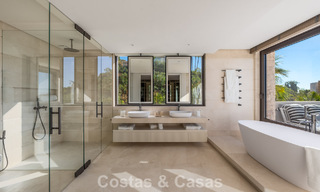 Instapklare, high-end designvilla met zeezicht te koop aan de Golden Mile van Marbella 788141 