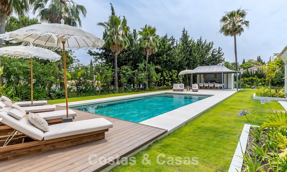 Prachtige luxevilla met tijdloze Andalusische architectuur te koop op de New Golden Mile tussen Marbella en Estepona 788359