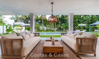 Prachtige luxevilla met tijdloze Andalusische architectuur te koop op de New Golden Mile tussen Marbella en Estepona 788366 