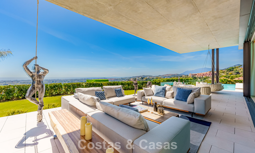 High-end luxevilla met panoramisch zeezicht te koop binnen een prestigieus resort, Benahavis - Marbella 788407