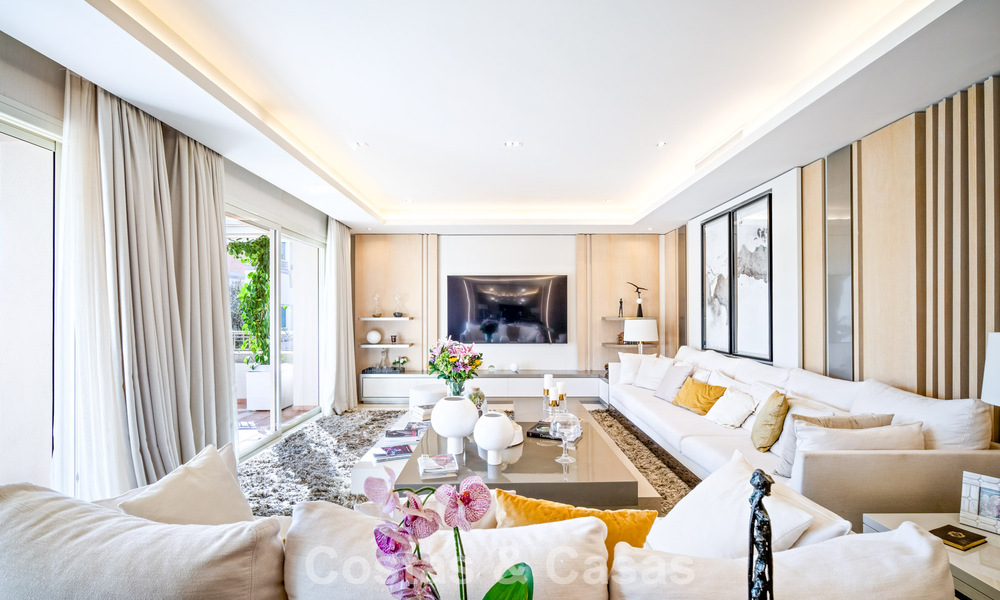 Instapklaar, luxe, dubbel appartement te koop op de Golden Mile van Marbella 788506