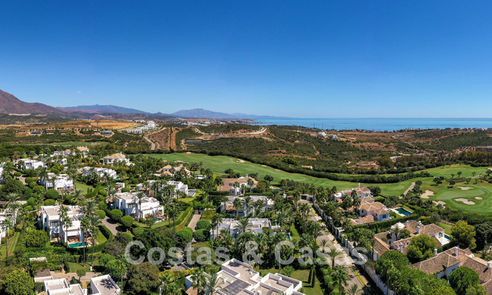 Instapklare, modernistische Spaanse villa te koop, omgeven door eersteklas golfbanen aan de Costa del Sol 788292