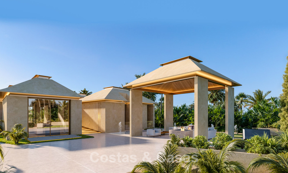 Gesofisticeerde, gelijkvloerse nieuwbouwvilla te koop in een populaire golfomgeving van Nueva Andalucia, Marbella 788687