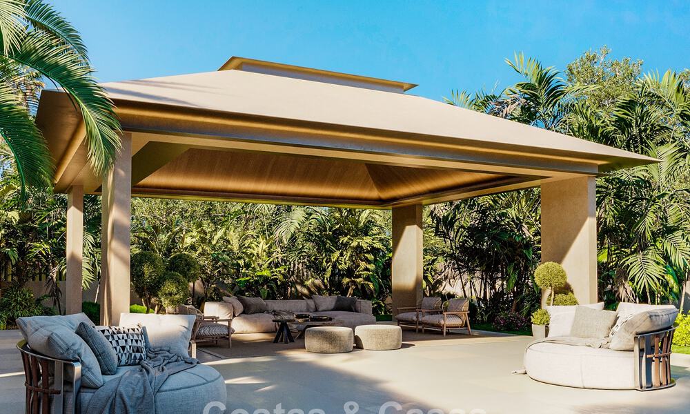 Gesofisticeerde, gelijkvloerse nieuwbouwvilla te koop in een populaire golfomgeving van Nueva Andalucia, Marbella 788691