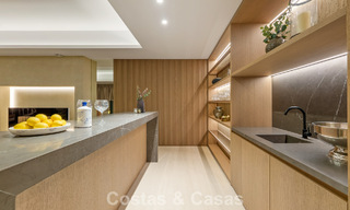 Minimalistische luxewoning met panoramisch zeezicht te koop in een prestigieus gated complex in Nueva Andalucia, Marbella 788599 