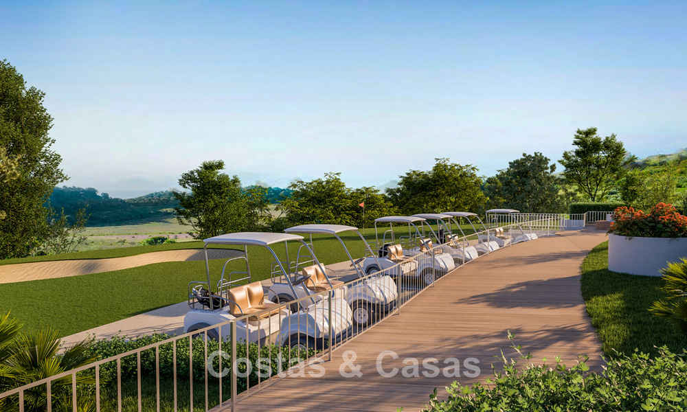 Nieuwe, innovatieve appartementen te koop aan de golfbaan in Estepona 788657