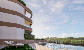 Nieuwe, innovatieve appartementen te koop aan de golfbaan in Estepona 788668 