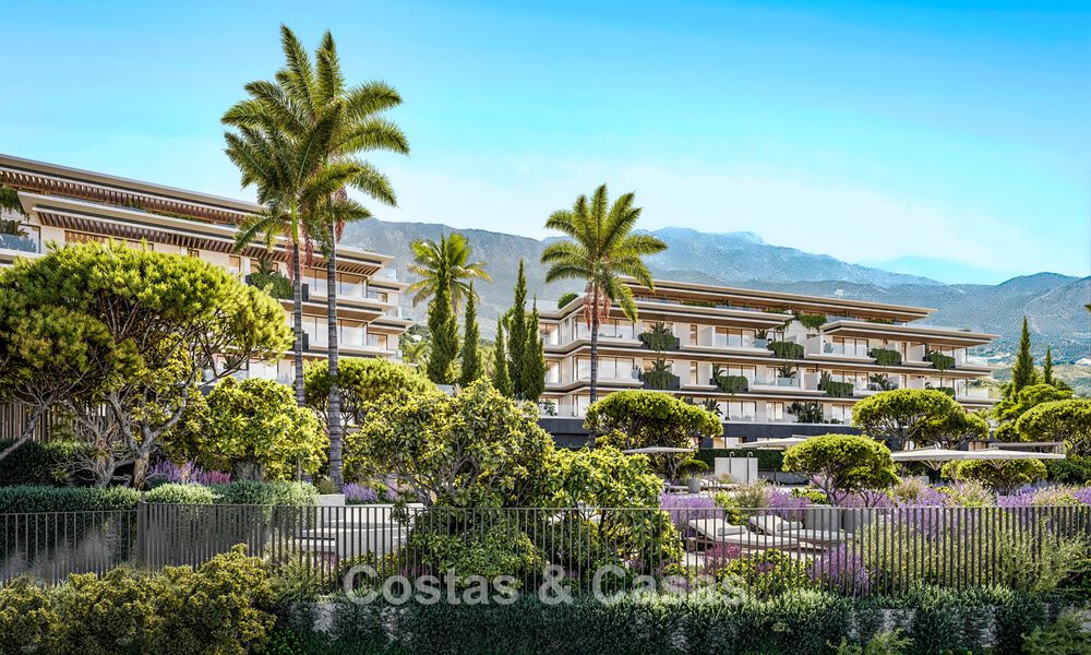 Nieuwbouwappartementen met innovatief design te koop in de heuvels van Mijas, Costa del Sol 788819