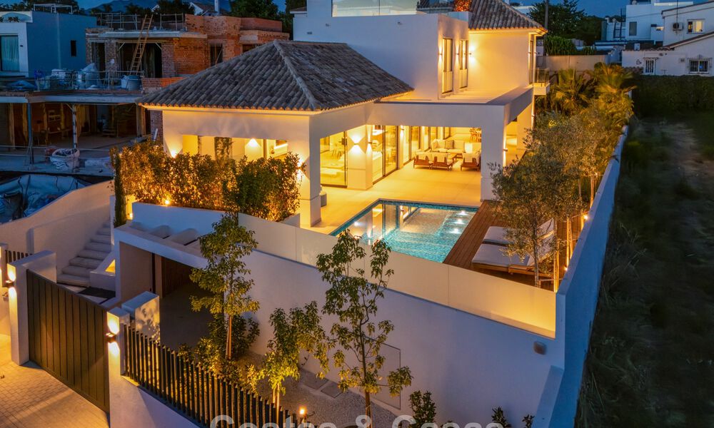 Instapklare, contemporaine luxevilla te koop op loopafstand van het strand en centrum van San Pedro - Marbella 788820