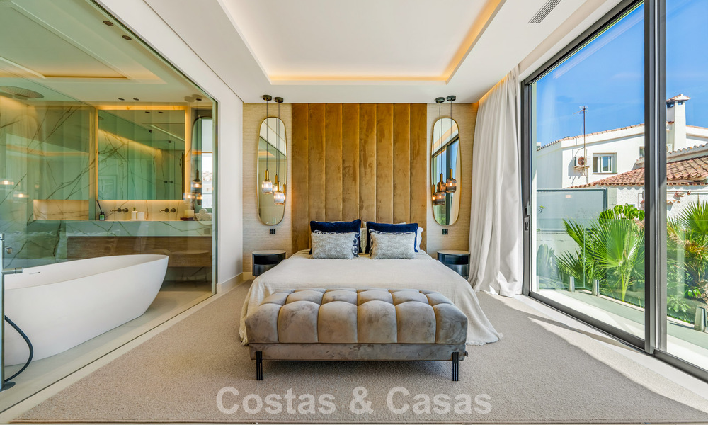 Instapklare, contemporaine luxevilla te koop op loopafstand van het strand en centrum van San Pedro - Marbella 788824