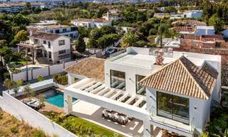 Instapklare, contemporaine luxevilla te koop op loopafstand van het strand en centrum van San Pedro - Marbella 788871 