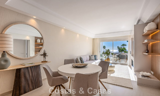 Gemoderniseerd appartement met zeezicht te koop in een strandcomplex op de New Golden Mile tussen Marbella en Estepona 788797 