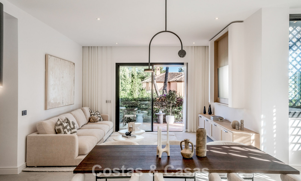Modern gerenoveerd, appartement te koop in een gated luxecomplex in Sierra Blanca, Golden Mile, Marbella 789863