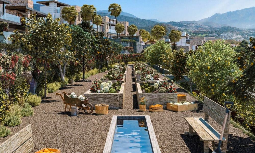 Instapklare luxevilla met moderne architectuur en panoramisch zeezicht te koop in Marbella - Benahavis 788926