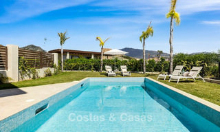 Instapklare luxevilla met moderne architectuur en panoramisch zeezicht te koop in Marbella - Benahavis 788927 