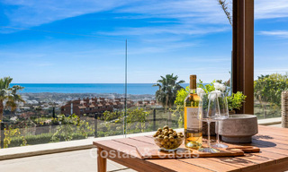 Instapklare luxevilla met moderne architectuur en panoramisch zeezicht te koop in Marbella - Benahavis 788961 